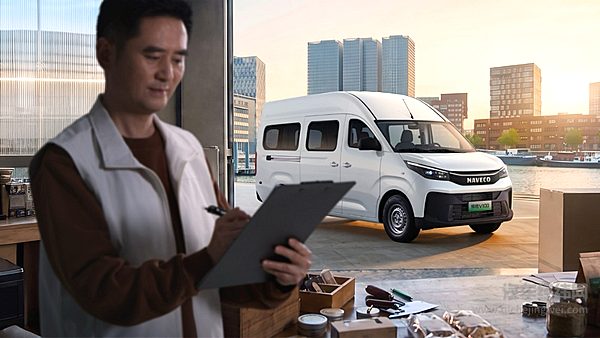 续航稳、充电快 NAVECO领胜V100把纯电轻客算成一本生意账
