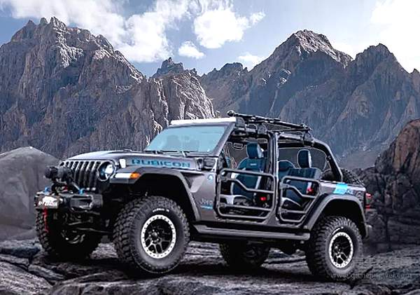 够野够来电 Jeep牧马人4xe Off-Roader的偶像排面