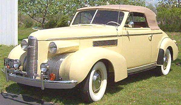 1939年凯迪拉克LaSalle 来源：MOMENTcar