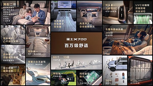 猛士X700正式开启预售，“六看”标尺定义30万级最好的方盒子