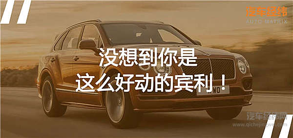车如其名 宾利添越Speed高性能版出场很速度！