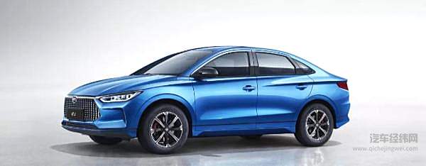 比亚迪新能源又出爆款 e3售价仅需10.38万元起