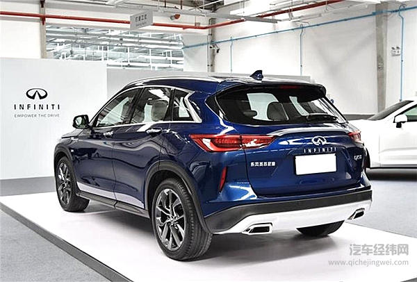全新英菲尼迪QX50“脱胎换骨” 价格还比预售低2万！