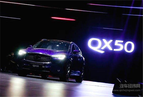 全新英菲尼迪QX50“脱胎换骨” 价格还比预售低2万！