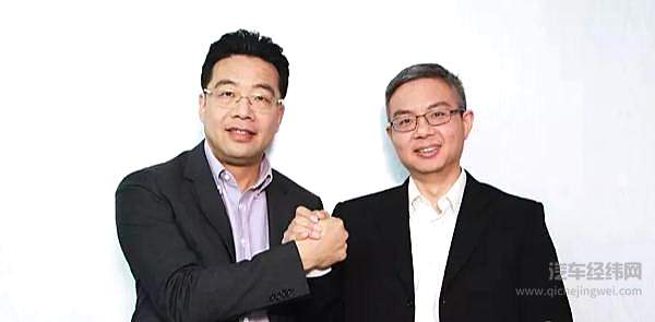 黑芝麻联合创始人兼 CEO 单记章（右）黑芝麻联合创始人兼 COO 刘卫红（左）