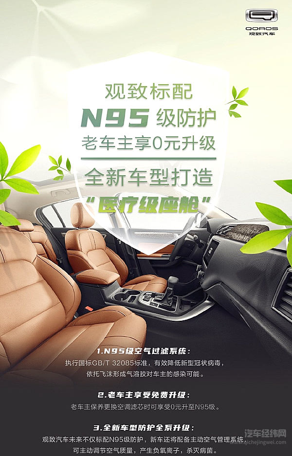 出行“口罩”？ 车企打响抗疫战！