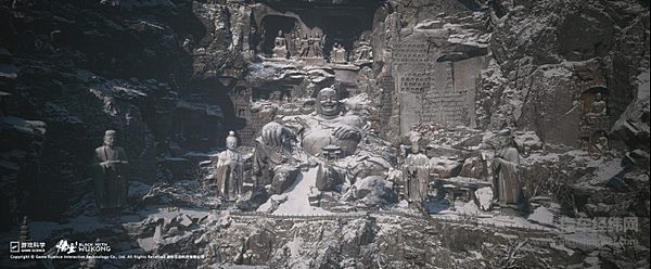 《黑神话：悟空》还原古迹场景