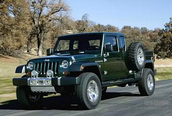 那些被遗忘的概念车 Jeep角斗士