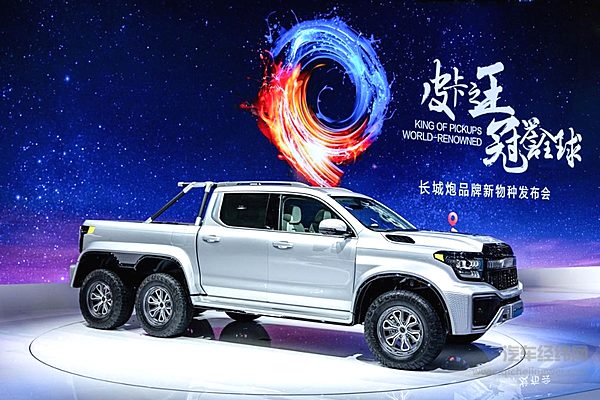 2023款乘用炮12.68万元起正式上市 长城炮最强皮卡阵容惊艳上海车展