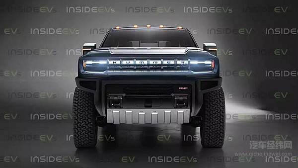 悍马EV渲染图（来源于外媒insideevs）