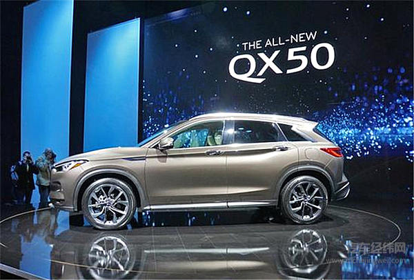 全新英菲尼迪QX50“脱胎换骨” 价格还比预售低2万！