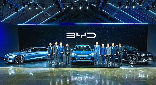 比亚迪乘用车品牌亮相韩国 全面开启绿色出行新纪元