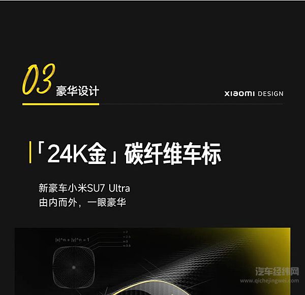小米SU7Ultra设计手稿