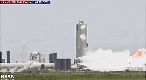 爆炸现场 来源：SPACEFLIGHT