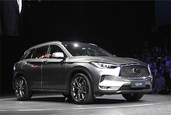 全新英菲尼迪QX50“脱胎换骨” 价格还比预售低2万！