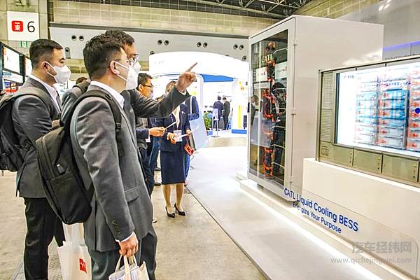 宁德时代携液冷CTP储能解决方案亮相日本国际智慧能源周