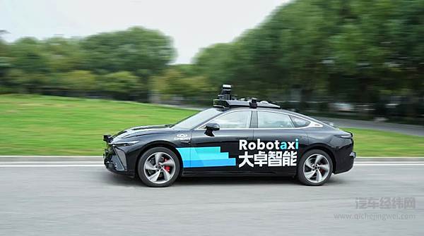　大卓智能RoboTaxi路试中
