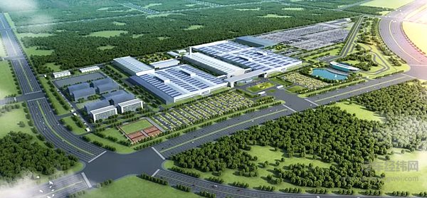 路特斯武汉智能工厂效果图