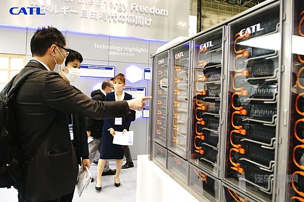 宁德时代携液冷CTP储能解决方案亮相日本国际智慧能源周