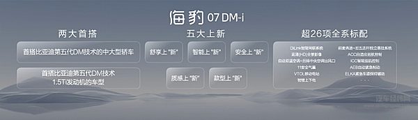 双豹齐发 比亚迪2025款海豹售17.58万元起、海豹07DM-i售13.98万元起