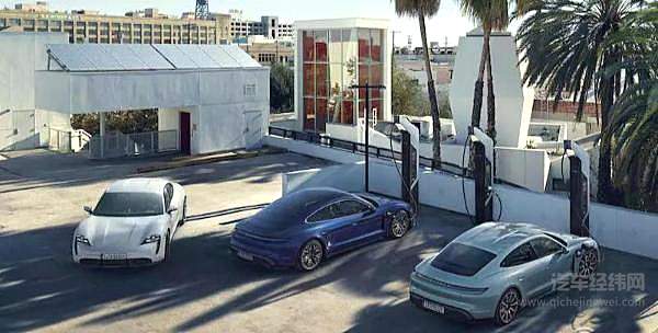 保时捷Taycan纯电动跑车