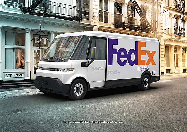 联邦快递EV600纯电货车