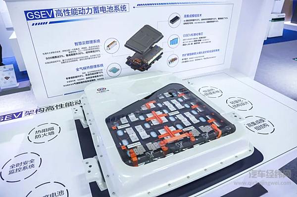GSEV高性能动力蓄电池系统亮相新能源汽车产业发展成果展