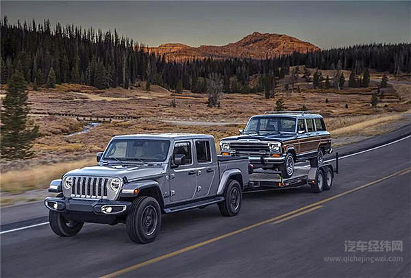 2020款的Jeep角斗士