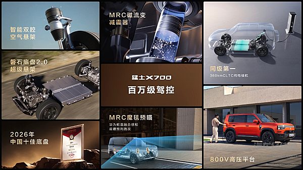 猛士X700正式开启预售，“六看”标尺定义30万级最好的方盒子
