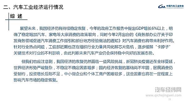 中汽协发布 2021年2月汽车工业经济运行情况