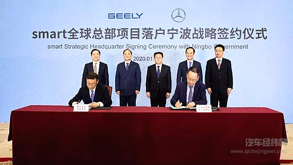 Smart合资公司落地 中国汽车不再跪着