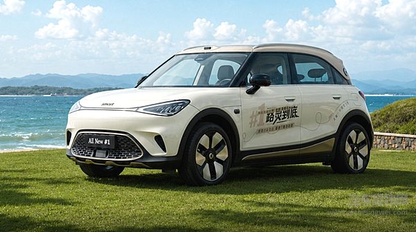 新款smart精灵#1定档8月6日上市 全系标配800V平台迎来全面升级