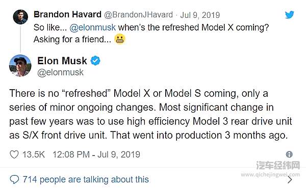 零百2.1秒只卖百万！ 最强电动车Model S Plaid正式交付