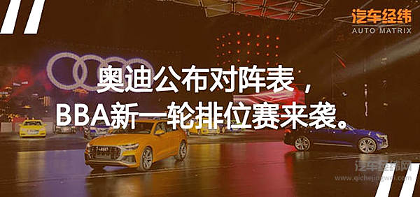 车企江湖“三国杀” 且看奥迪如何排兵布阵？